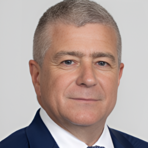 R. MARK EVANS OBE, BA (Hons), MBA