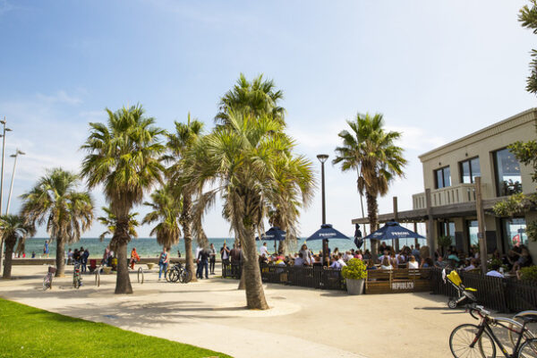 Republica at St Kilda beach foreshore
